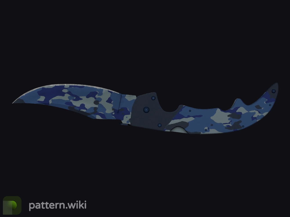 Falchion Knife Bright Water seed 76