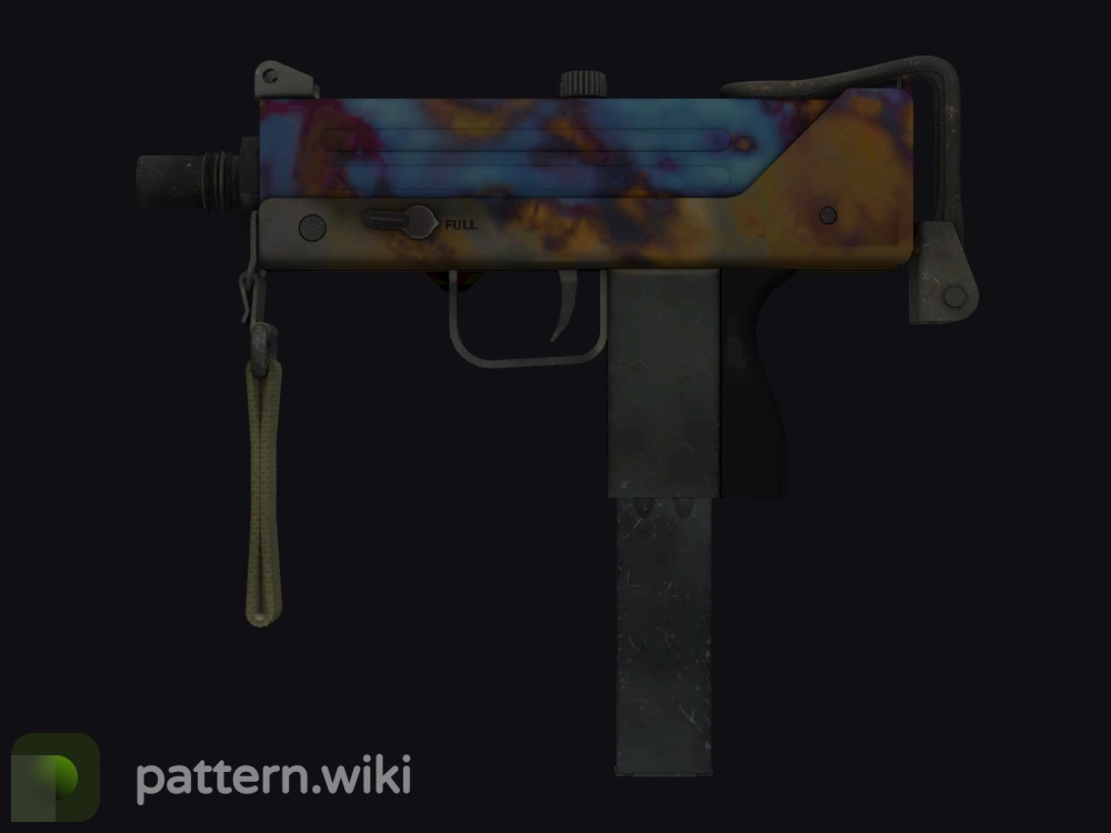 MAC-10 Case Hardened seed 100