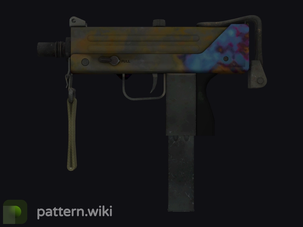 MAC-10 Case Hardened seed 423