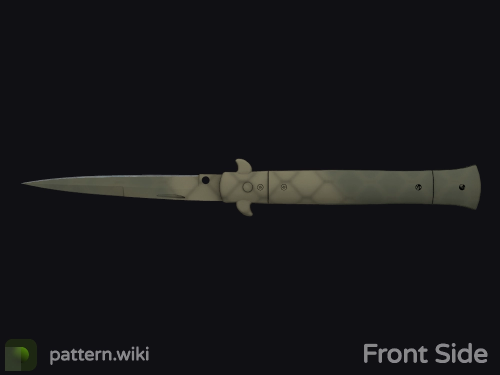 Stiletto Knife Safari Mesh seed 683