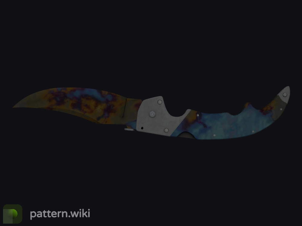 Falchion Knife Case Hardened seed 704