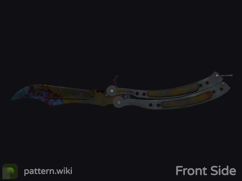 Butterfly Knife Case Hardened seed 639