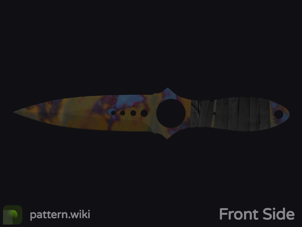 Skeleton Knife Case Hardened seed 69