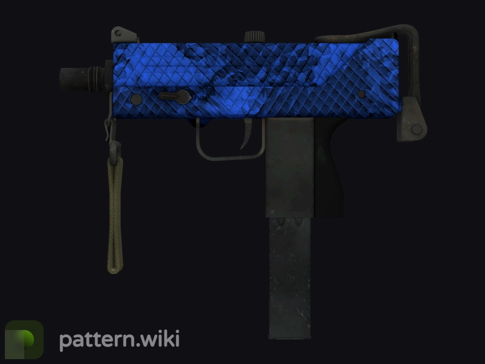 MAC-10 Lapis Gator seed 588