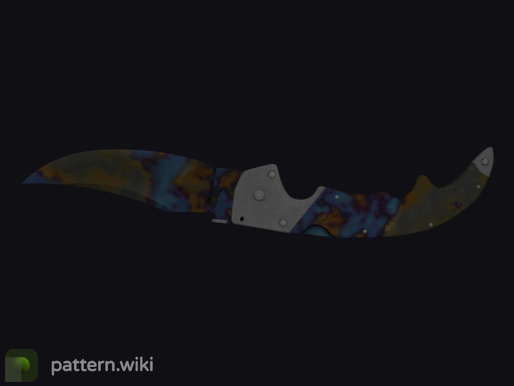 Falchion Knife Case Hardened seed 249