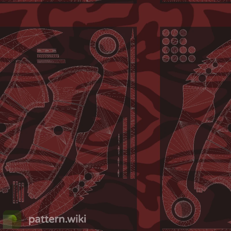 Talon Knife Slaughter seed 15 pattern template