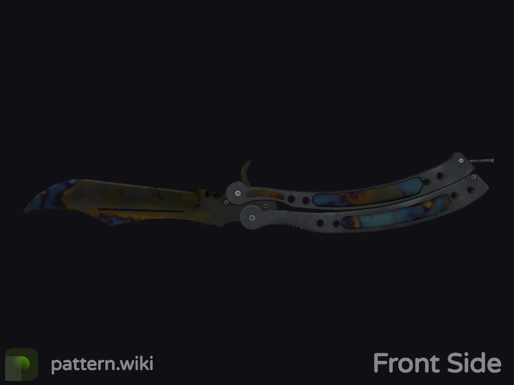 Butterfly Knife Case Hardened seed 76