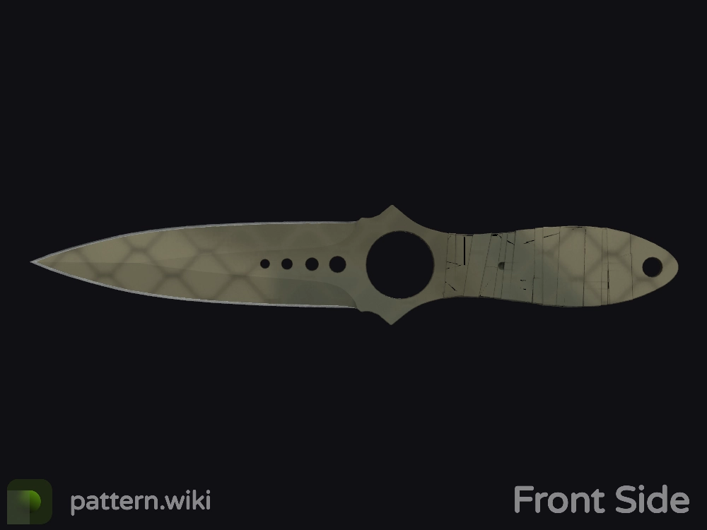 Skeleton Knife Safari Mesh seed 763