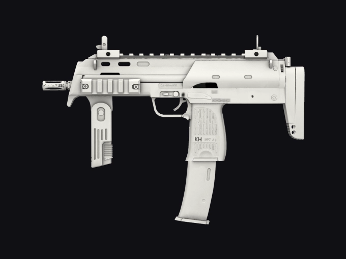 MP7 Whiteout preview