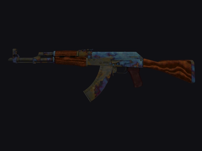 AK-47 Case Hardened Seed 661 - pattern.wiki