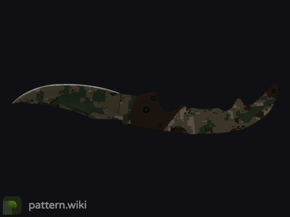 Falchion Knife Forest DDPAT seed 219