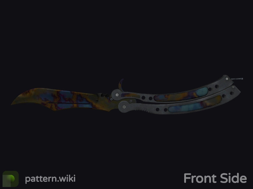 Butterfly Knife Case Hardened seed 835