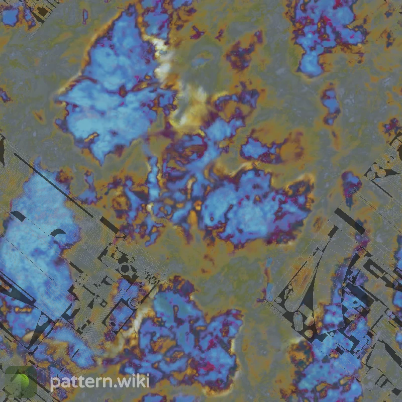 AK-47 Case Hardened seed 447 pattern template