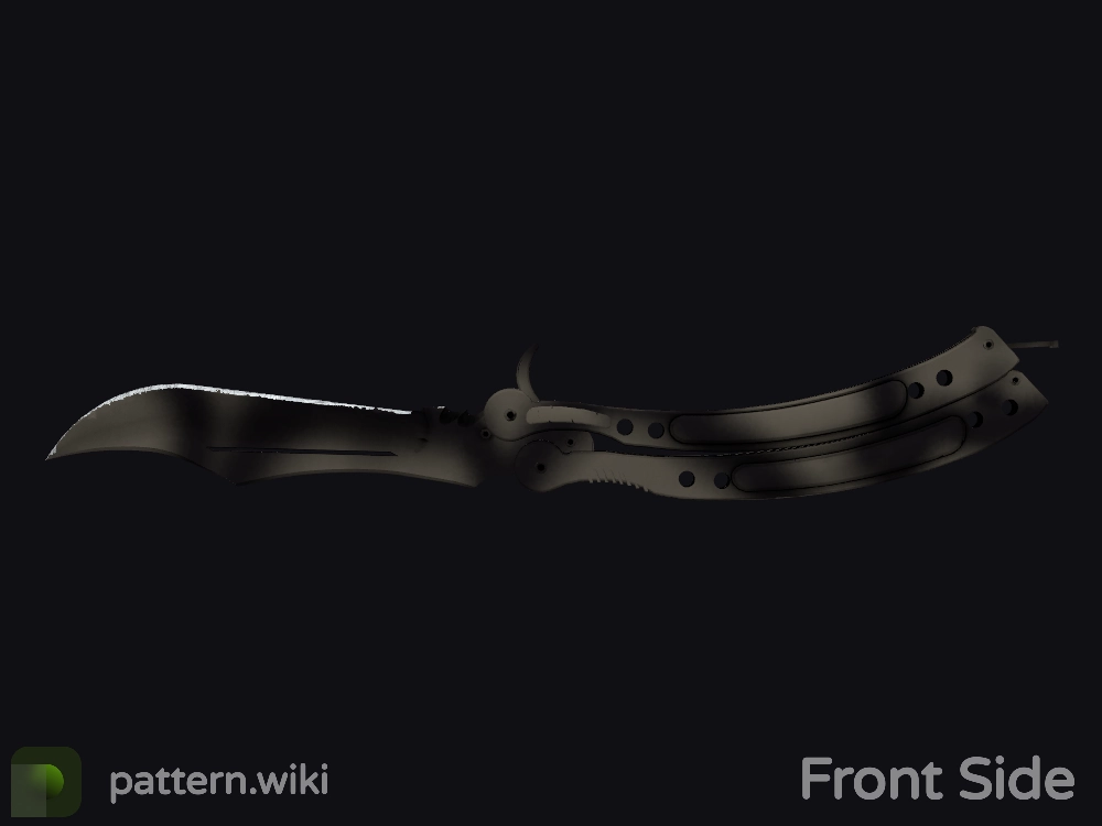 Butterfly Knife Scorched seed 648