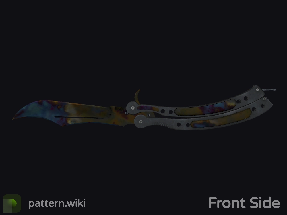 Butterfly Knife Case Hardened seed 580