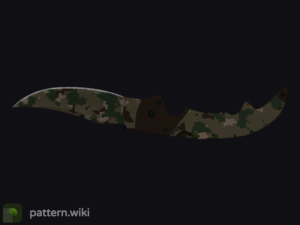 Falchion Knife Forest DDPAT seed 213