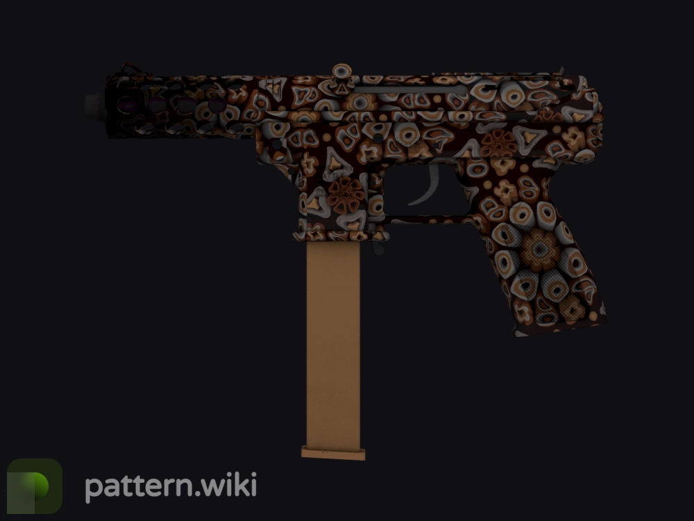 Tec-9 Orange Murano seed 534