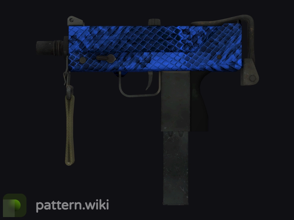 MAC-10 Lapis Gator seed 583