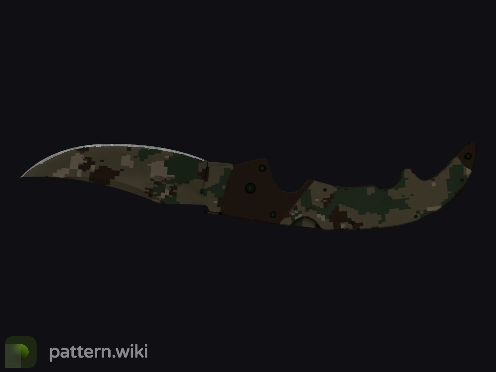 Falchion Knife Forest DDPAT seed 539