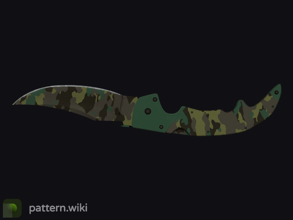 Falchion Knife Boreal Forest seed 701