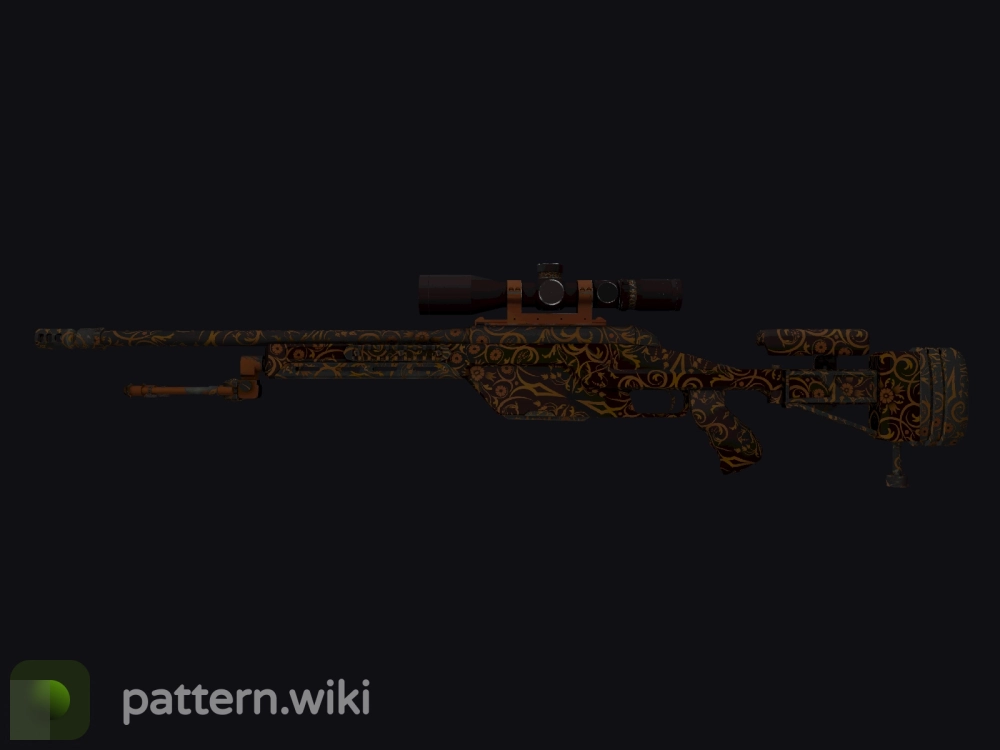 SSG 08 Orange Filigree seed 99