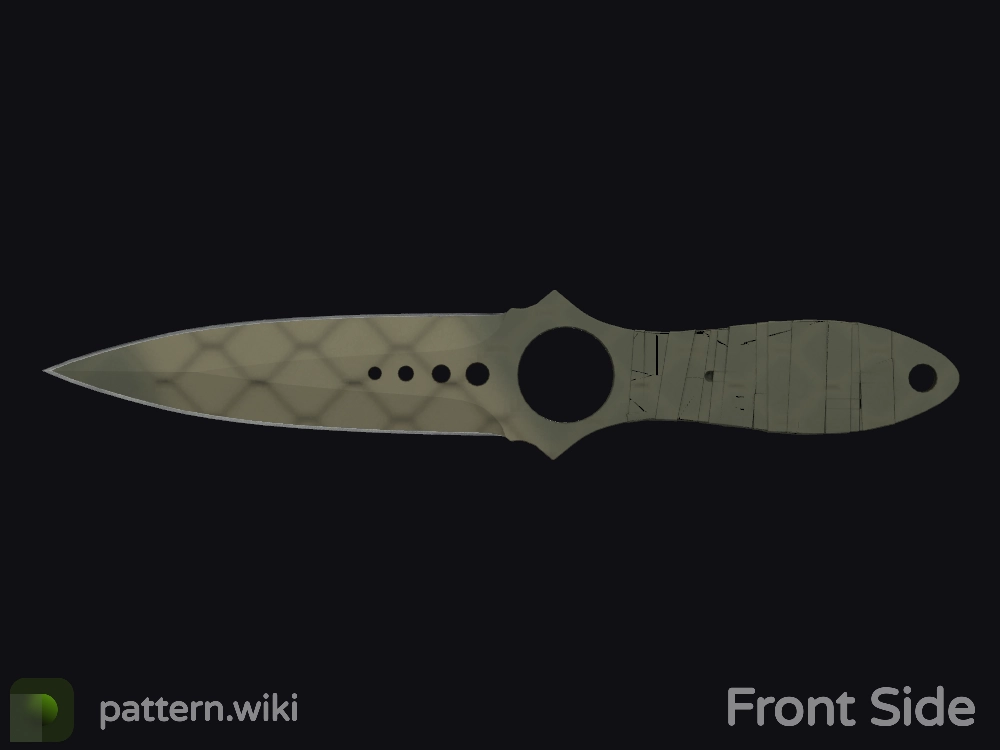 Skeleton Knife Safari Mesh seed 154