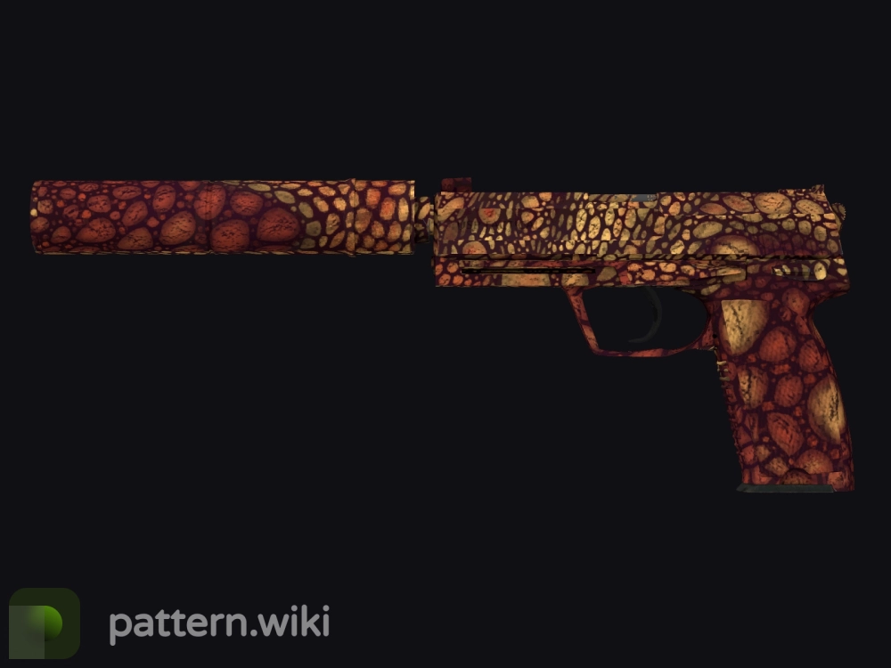 USP-S Orange Anolis seed 664