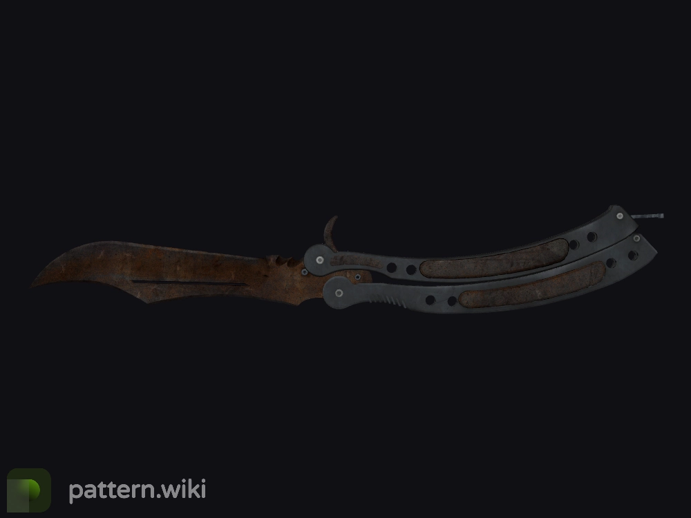 Butterfly Knife Rust Coat seed 723