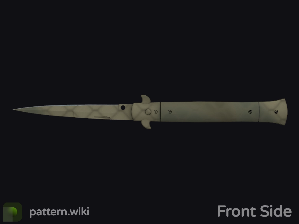 Stiletto Knife Safari Mesh seed 524