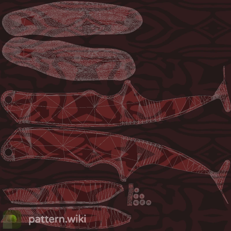 Gut Knife Slaughter seed 532 pattern template