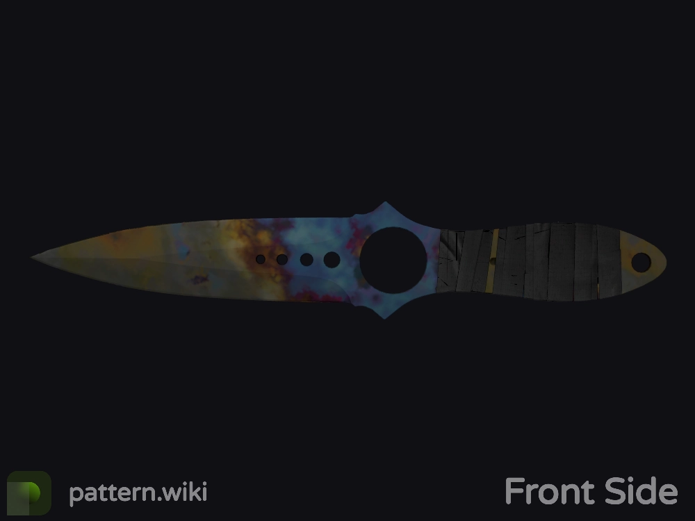 Skeleton Knife Case Hardened seed 696