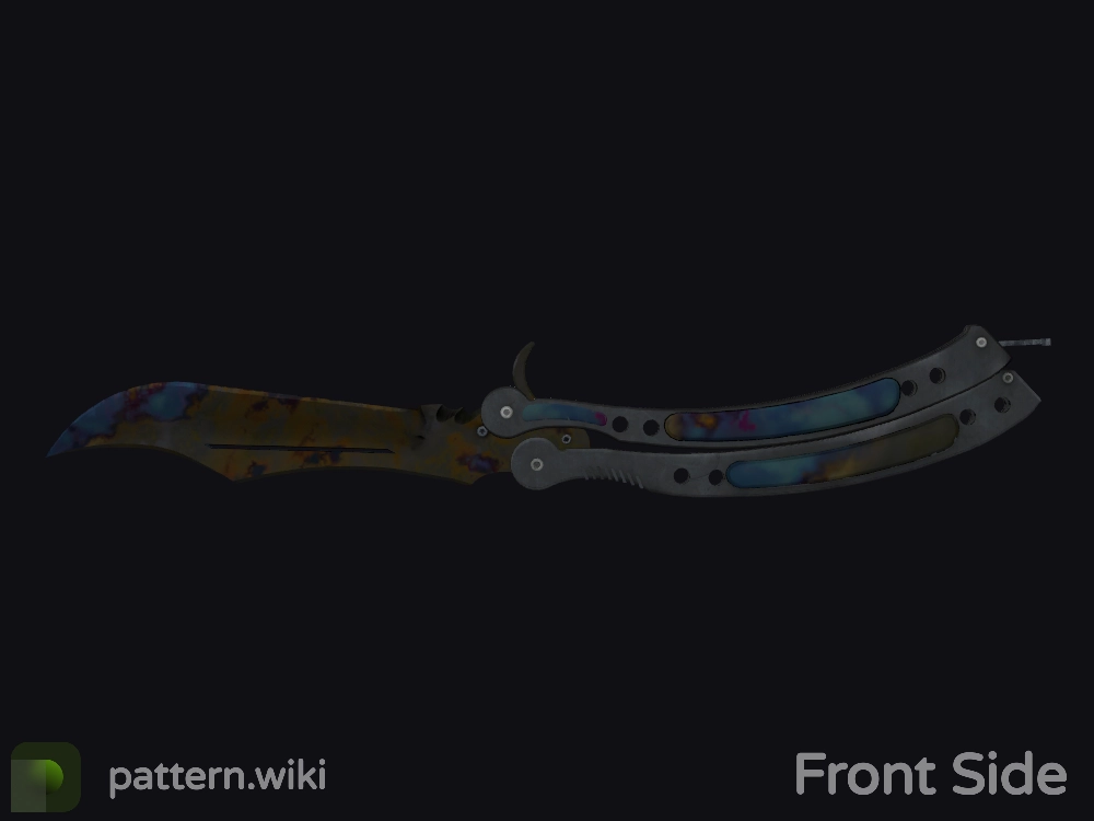 Butterfly Knife Case Hardened seed 204