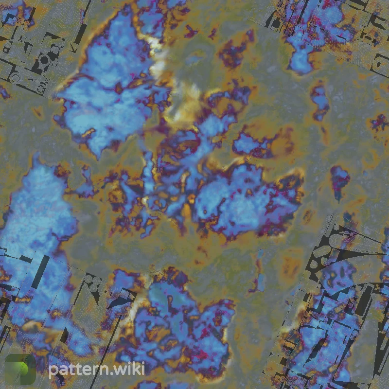 AK-47 Case Hardened seed 414 pattern template