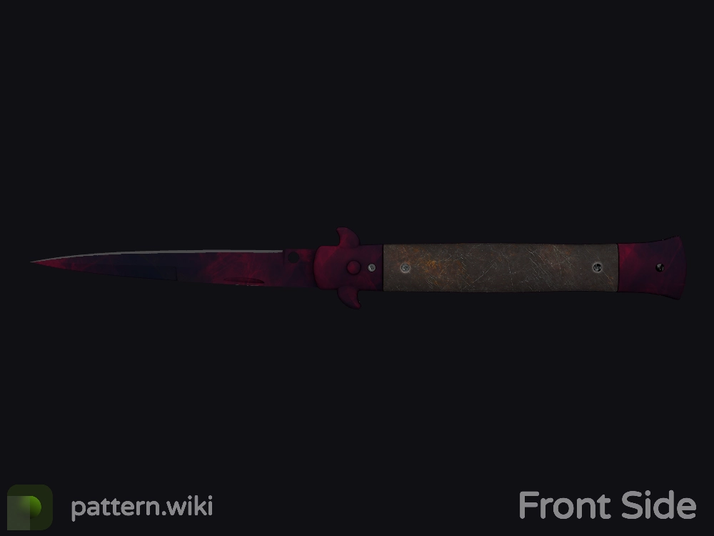 Stiletto Knife Doppler seed 687