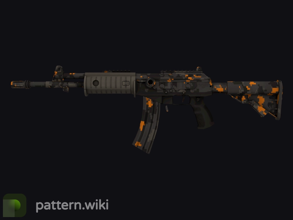 Galil AR Orange DDPAT seed 748