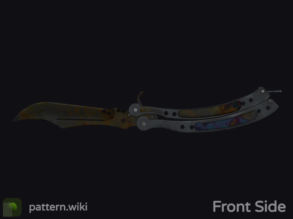 Butterfly Knife Case Hardened seed 784