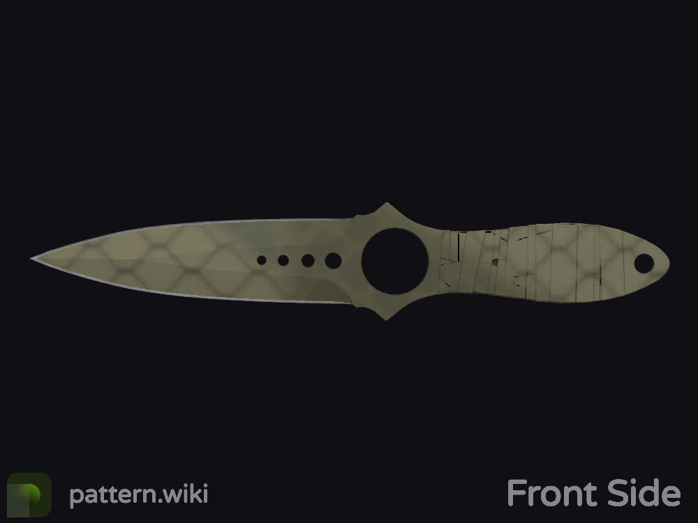 Skeleton Knife Safari Mesh seed 741