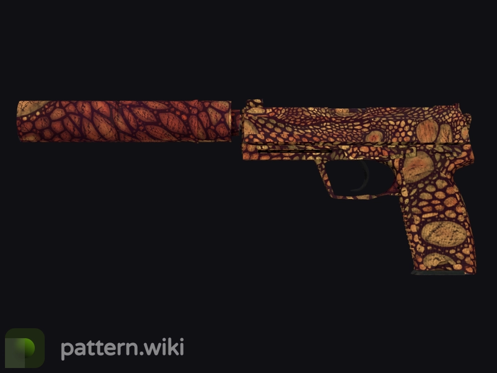 USP-S Orange Anolis seed 828