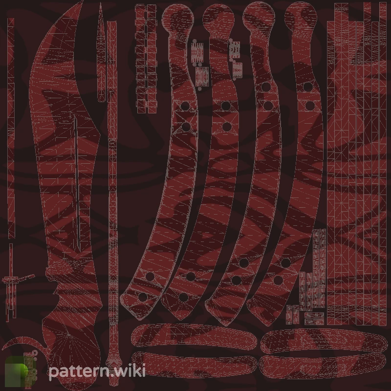 Butterfly Knife Slaughter seed 837 pattern template