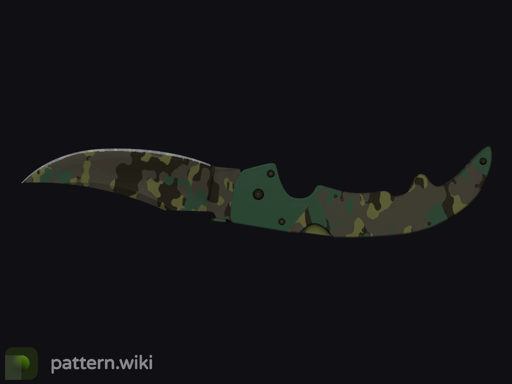 Falchion Knife Boreal Forest seed 848