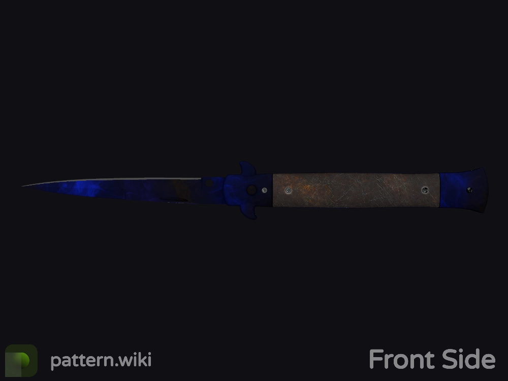 Stiletto Knife Doppler seed 321