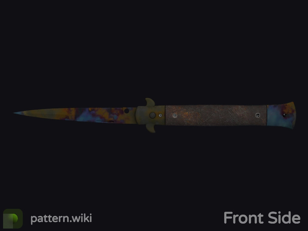 Stiletto Knife Case Hardened seed 704