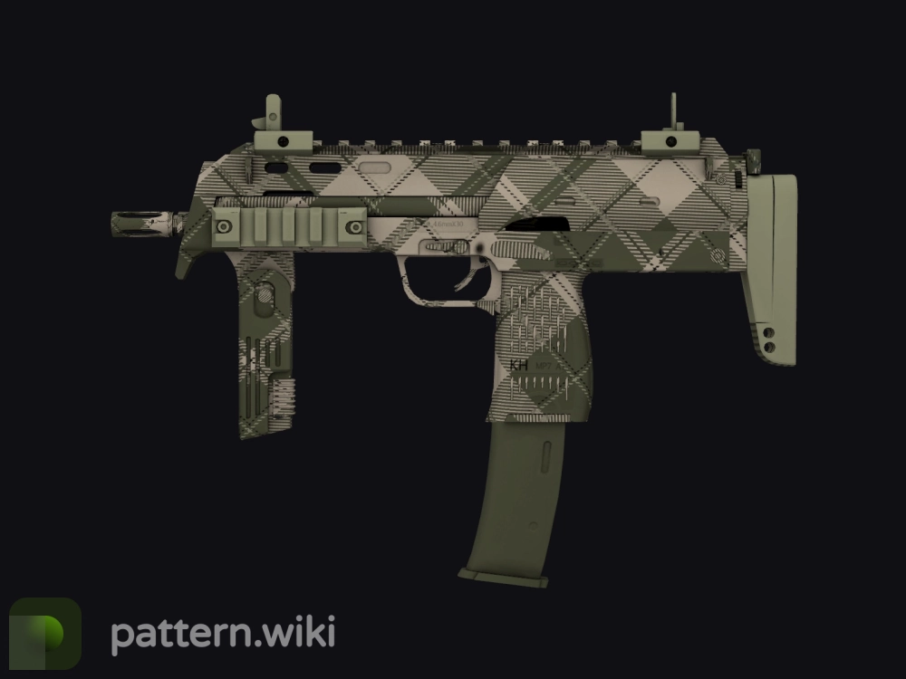 MP7 Olive Plaid seed 766