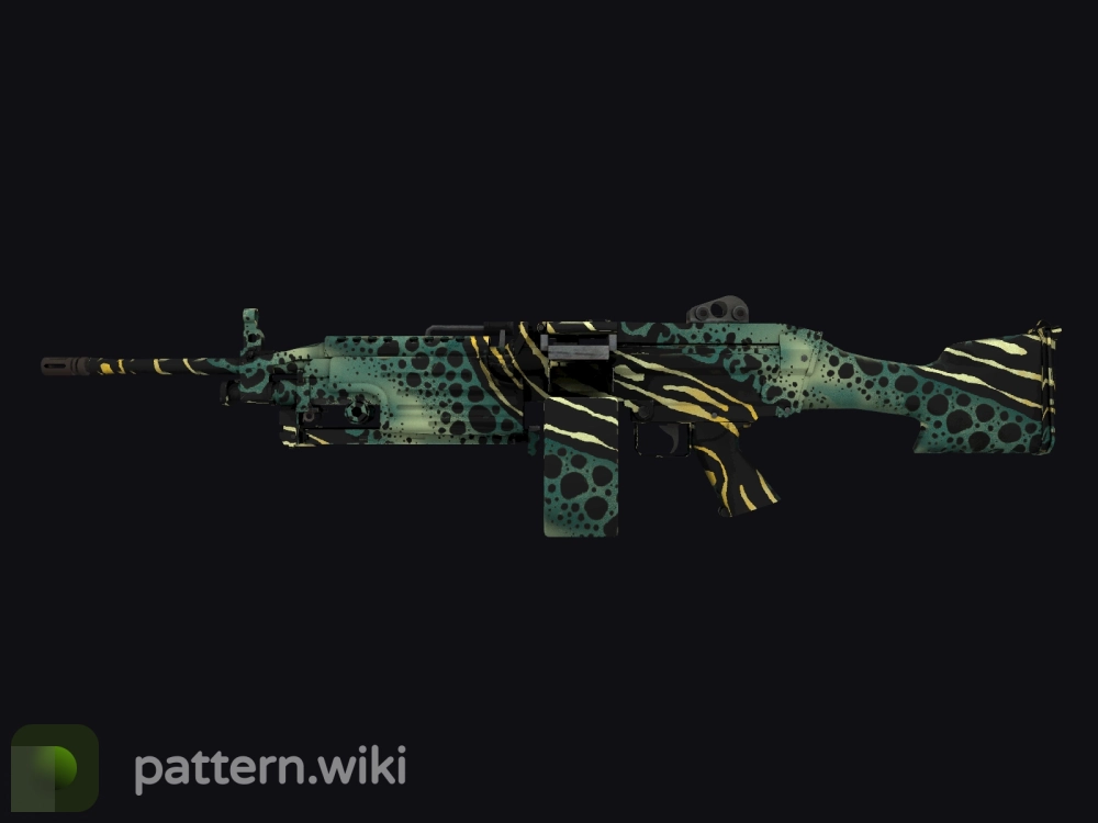 M249 Emerald Poison Dart seed 616