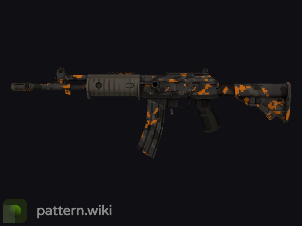 Galil AR Orange DDPAT seed 747