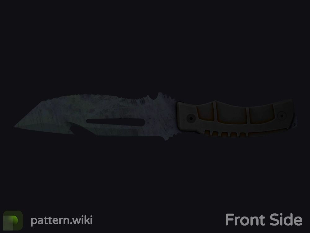 Survival Knife Blue Steel seed 346