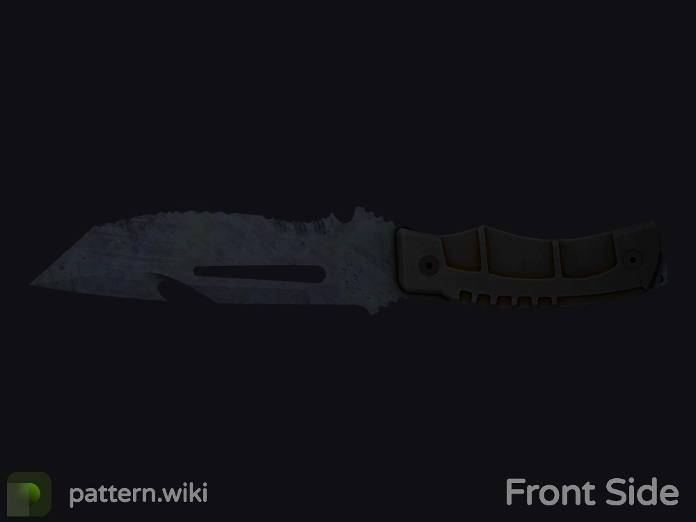 Survival Knife Blue Steel seed 141