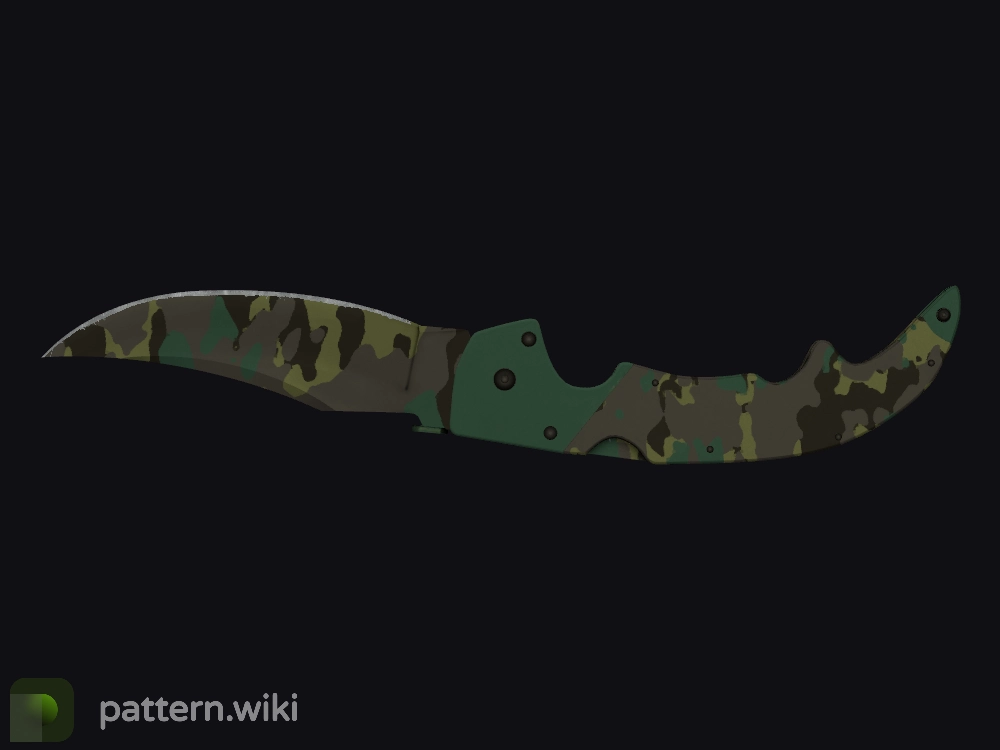 Falchion Knife Boreal Forest seed 958