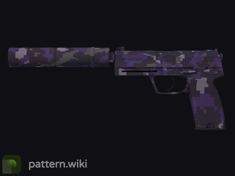 USP-S Purple DDPAT seed 395