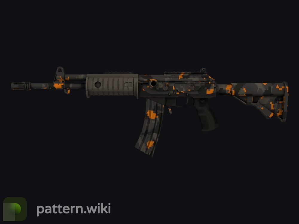 Galil AR Orange DDPAT seed 289